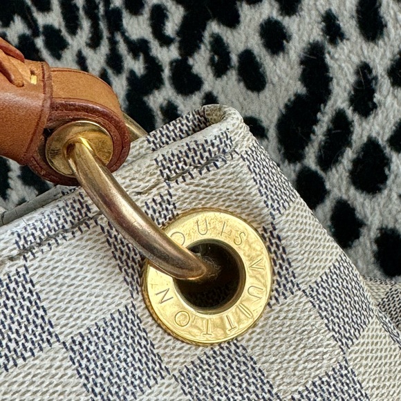 💯 Authentic LOUIS VUITTON Damier Azur Artsy bag purse tote - Picture 10 of 15